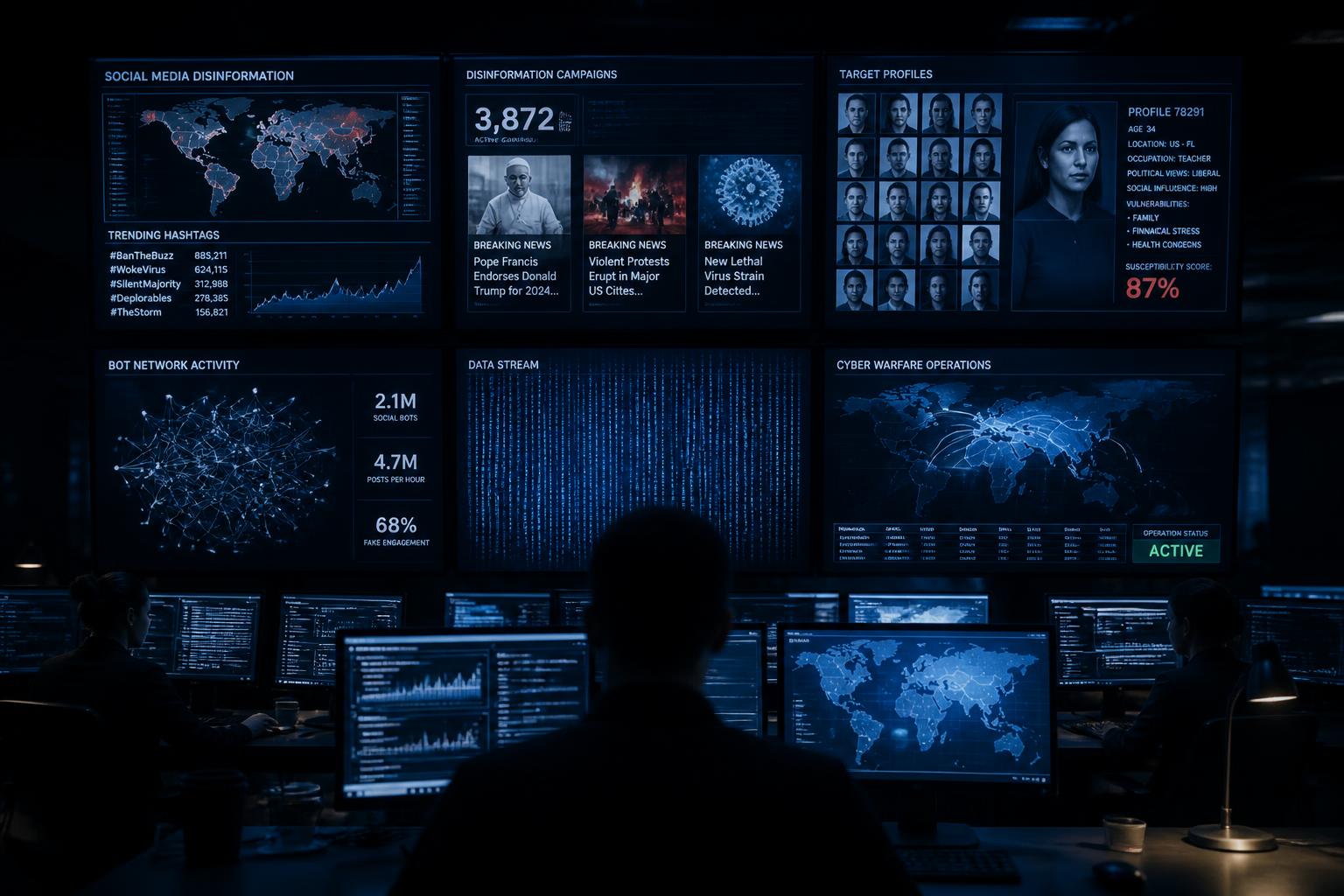 Guerre cognitive : la bataille silencieuse pour votre cerveau